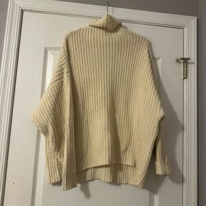 Free People Swim Too Deep Mockneck Sweater XS